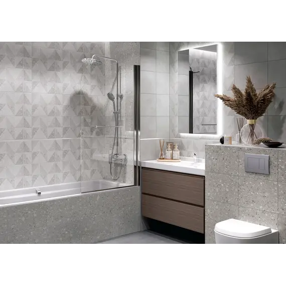 Плитка облиц. Remix GT Светло-серый  40*27 _декор