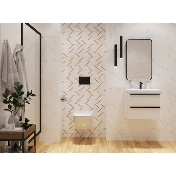 Плитка облицовочная  Vega GT Белый  40*27 _орнамент