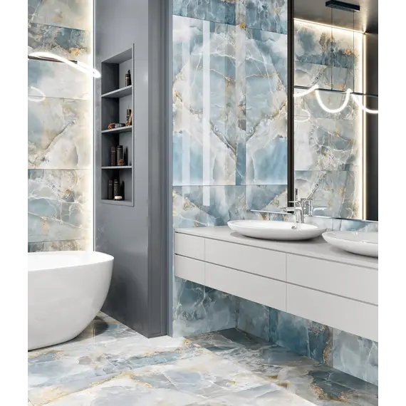  Керамогранит Фаворито / Favorito Синий 60x120 полир._ 1\46,08