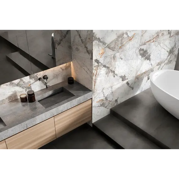 Керамогранит Габриель/Gabriel_GT Белый  60x60/60х120 полир.