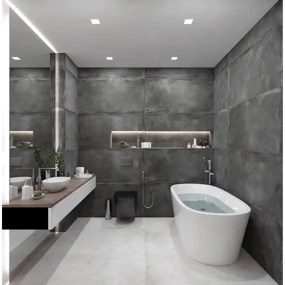 Плитка грес глаз. Forza_GT Серый 60*120 карвинг