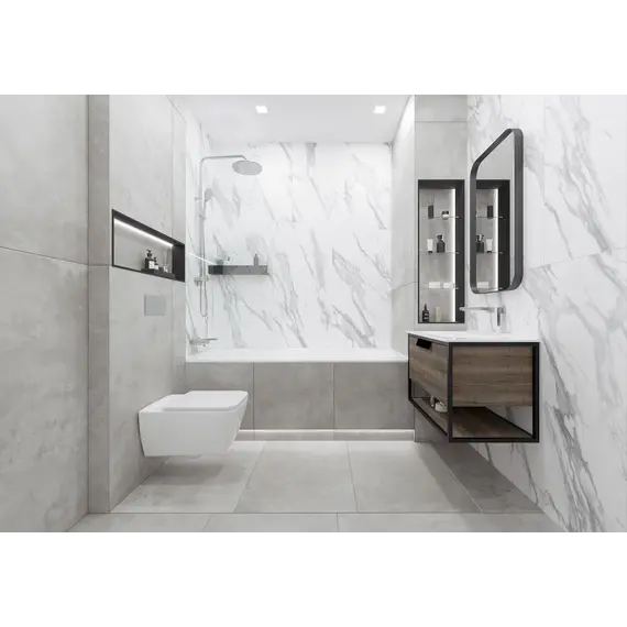  Керамогранит Вайб / Vibe Темно-серый 120x60 _ 1\43,2