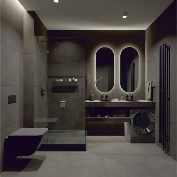 Керамогранит Звезда / Stardust Темно-серый 60x60 _ 1\43,2