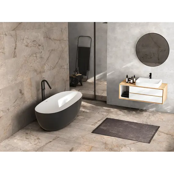 Плитка грес глаз. Onda_GT Светло-сер. 60*60/60*120