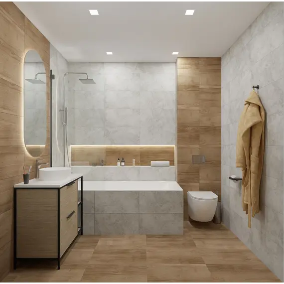 Керамогранит Раполано / Rapolano Светл. сер. 30x60 _ 1\46,08