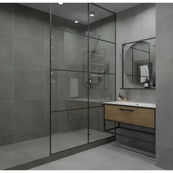 Керамогранит Бореаль / Boreal Темно-серый 60x60 _ 1\43,2