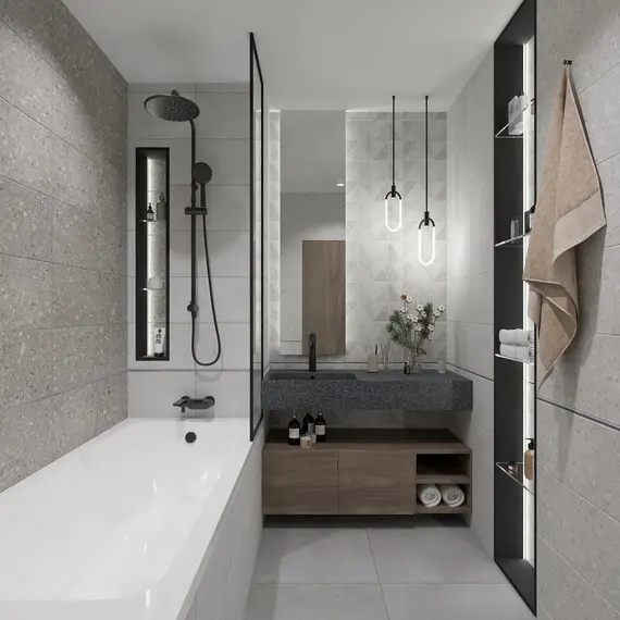 Плитка облиц. Remix GT Светло-серый  40*27