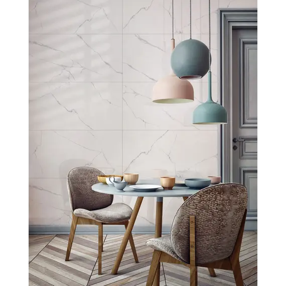 Керамогранит Романтика/Romantic_GT Белый 60х60/60x120 полир. Slim