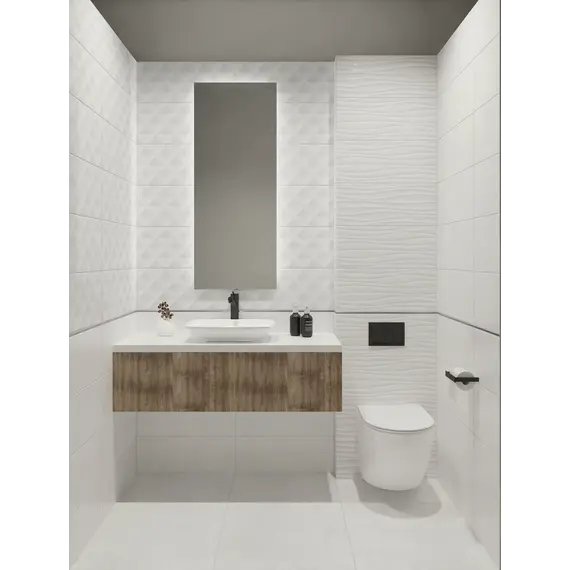  Настенная плитка Белая планета / White Planet Бел. 25x60 02_ 1\57,6