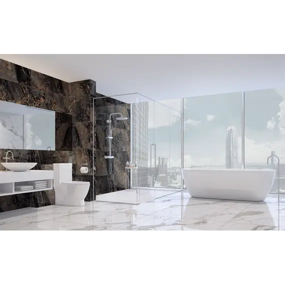  Керамогранит Калакатта Империал / Calacatta Imperial Бел. 60x120 полир._ 1\46,08