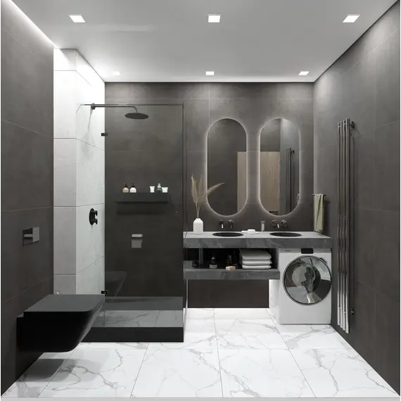 Керамогранит Звезда / Stardust Темно-серый 60x60 _ 1\43,2