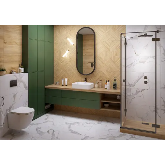  Керамогранит Калакатта Империал / Calacatta Imperial Бел. 60x120 полир._ 1\46,08