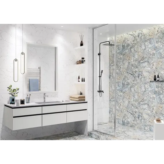  Настенная плитка Соло / Solo Син. 25x50 _ 1\74,25