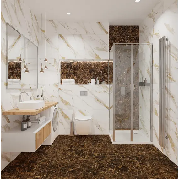 Керамогранит Калакатта Роял / Calacatta Royal Белый 60x60 _ 1\43,2