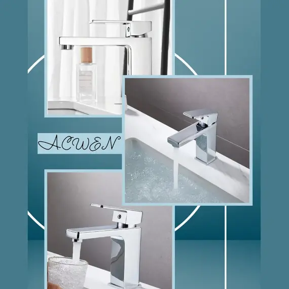 Смеситель для раковины Acwen 11A102CP  хром