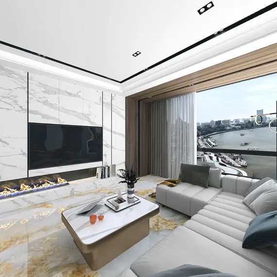 Керамогранит Комета / Cometa Голубой 60x120 _ 1\40,32