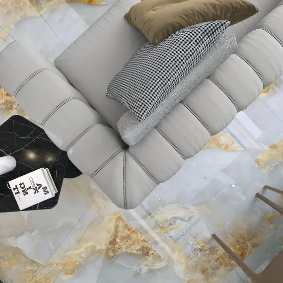 Керамогранит Комета / Cometa Голубой 60x120 _ 1\40,32