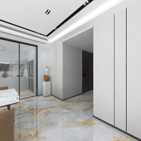 Керамогранит Комета / Cometa Голубой 60x120 _ 1\40,32