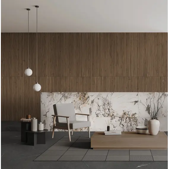 Керамогранит Лазурь/Lakeside_GT Черный 60x120