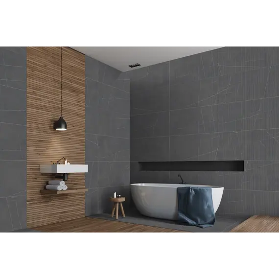 Керамогранит Найло / Nylo Черный 60x120 _линии 1\46,08