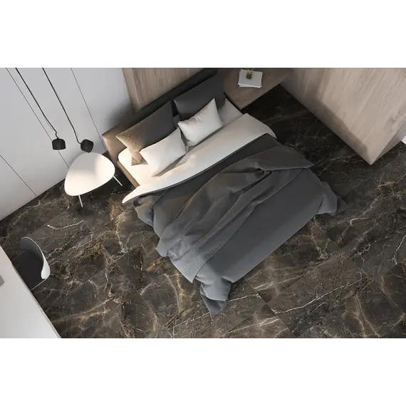 Керамогранит Максимус / Maximus Черный 40x80 _ 1\38,4