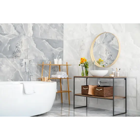 Керамогранит Глиссандо / Glissando Белый 60x60 _ 1\48,96