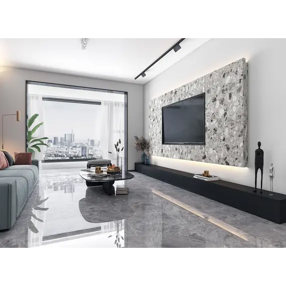 Керамогранит Серебро / Silver Серый 60x120 _ 1\40,32