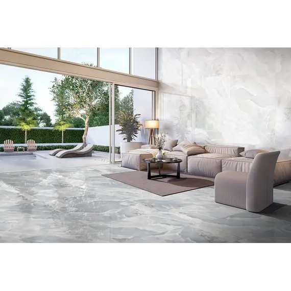 Керамогранит Глиссандо / Glissando Белый 60x60 _ 1\48,96