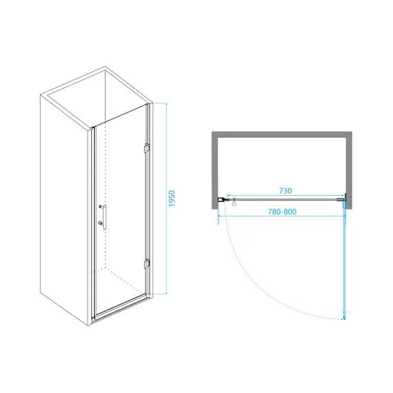 Душевая дверь RGW PA-06B