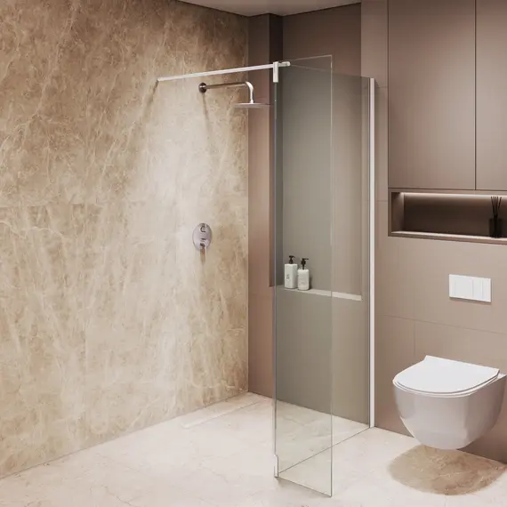 Душевая перегородка RGW WA-050W (WA-002W + Z-070W)