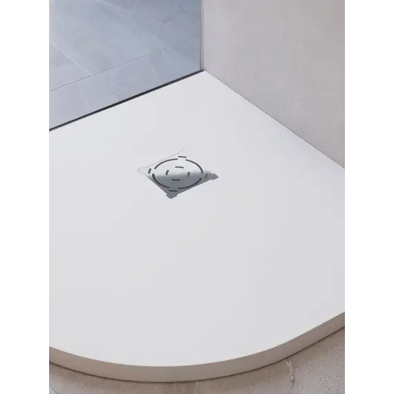 Душевой поддон полукруглый RGW ST/R-W Белый