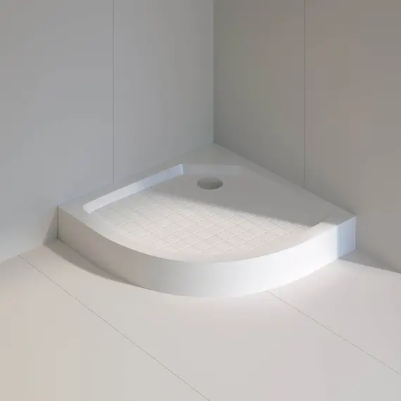 Душевой поддон полукруглый RGW SMC/R W Белый