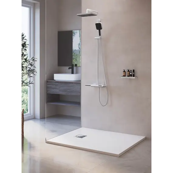 Душевой поддон прямоугольный RGW ST-W Белый