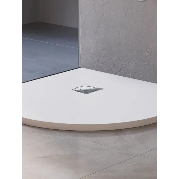 Душевой поддон полукруглый RGW ST/R-W Белый