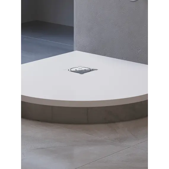 Душевой поддон полукруглый RGW ST/R-W Белый