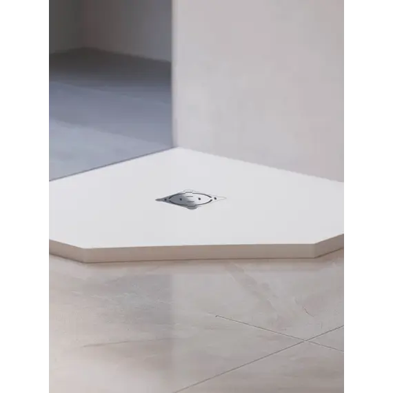 Душевой поддон трапеция RGW ST/T-W Белый