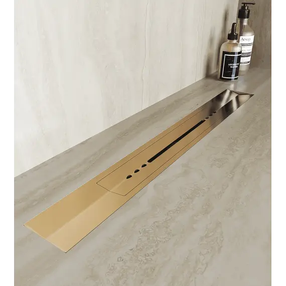 Душевой трап RGW SDR-53Gb золото