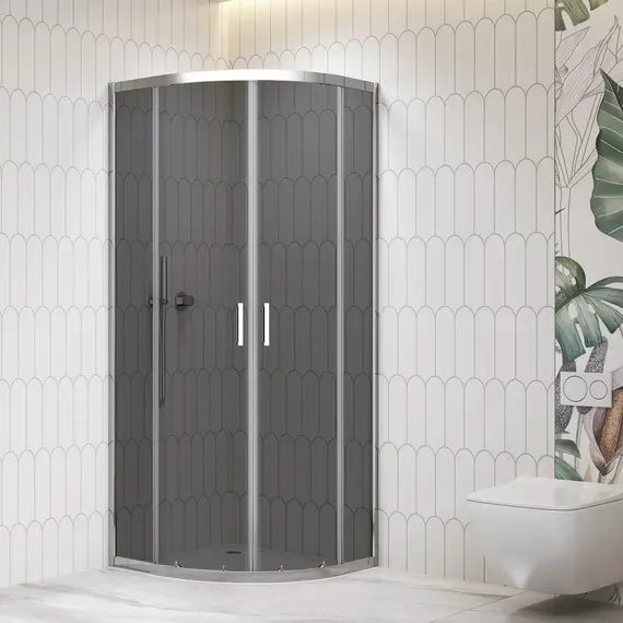 Душевой уголок RGW CL-56 тонированное/хром