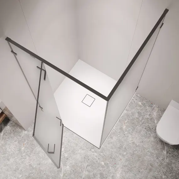 Душевой уголок RGW SV-030Gg матовое/серый