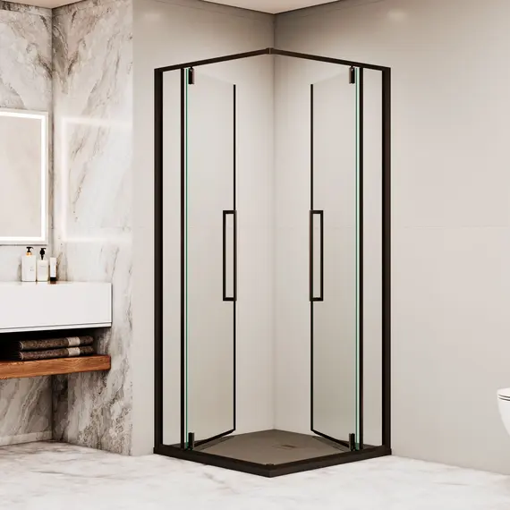 Душевой уголок RGW SV-33B прозрачное/черный