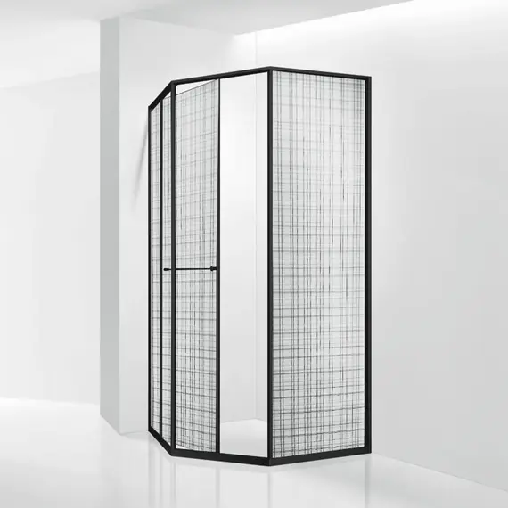 Душевой уголок RGW SV-82B "L/R" черный профиль