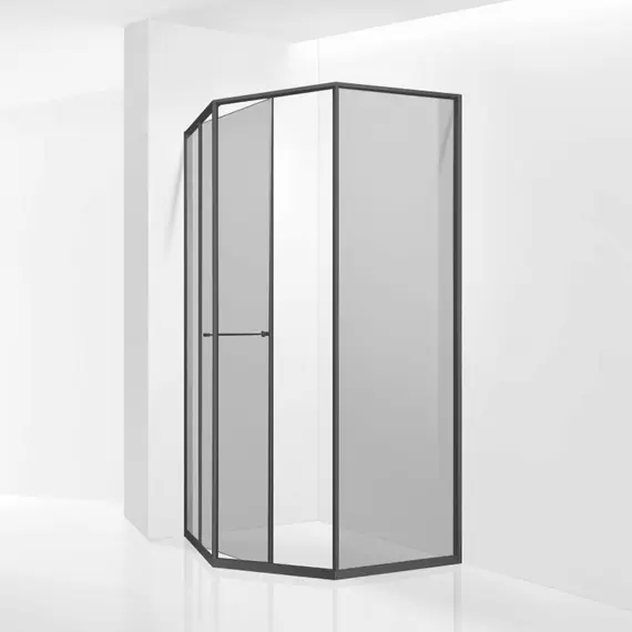 Душевой уголок RGW SV-82B "L/R" тонированное/черный