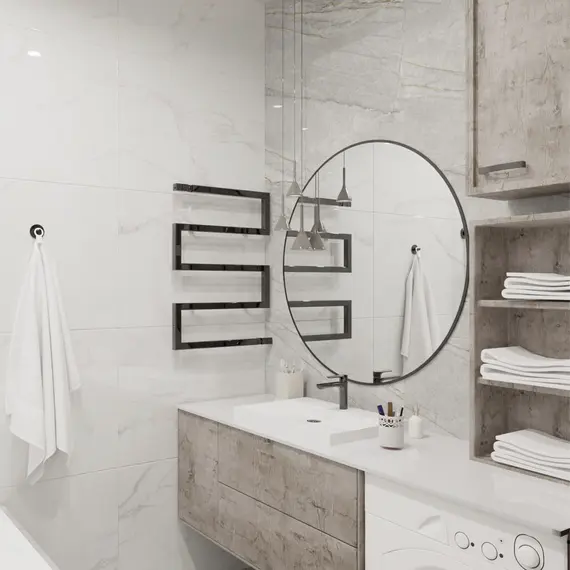  Керамогранит Андреа / Andrea Белый 60x120 _ 1\40,32