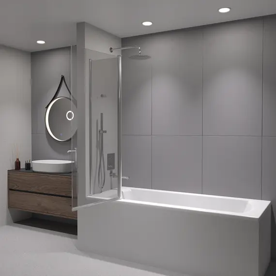 Шторка на ванну RGW SC-11