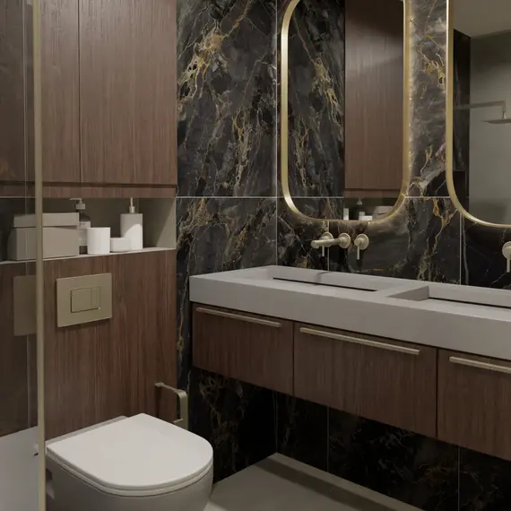  Керамогранит Стонела / Stonela Черный 60x120 _ 1\40,32