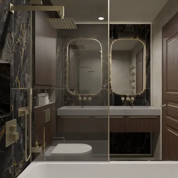  Керамогранит Стонела / Stonela Черный 60x120 _ 1\40,32