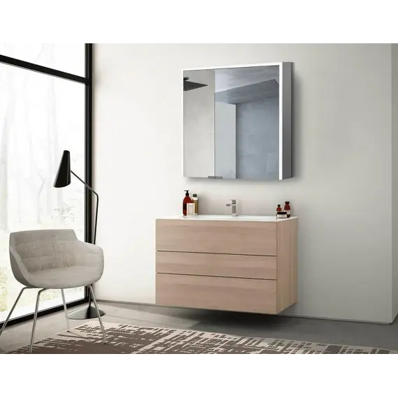 Зеркальный шкаф с подсветкой ESBANO ES-5007NS 70х70х14