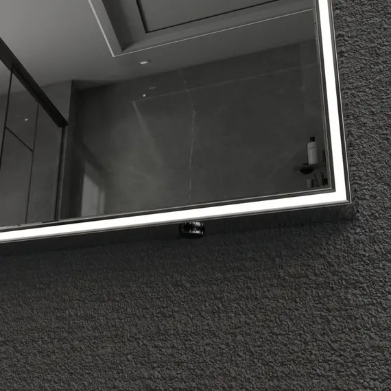 Зеркало со встроенной подстветкой и подогревом ESBANO ES-3803 черный