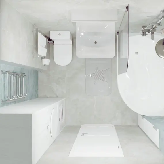 Керамогранит Эскада/Escada_GT Светло-серый 60x120