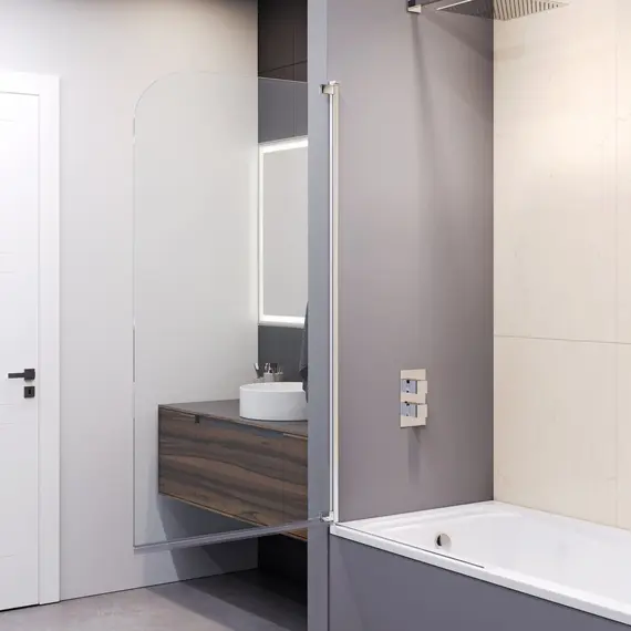 Шторка на ванну RGW SC-01